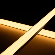 LED Flachprofil SUPERWIDE, silber eloxiert mit weiß mattiertem Diffusor - extrabreit für LED-Streifen bis 27mm Breite