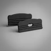 Endkappe ohne Loch für LED Alu Profil NICE - schwarz