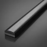 Endkappe ohne Loch für LED Alu Profil NICE - schwarz