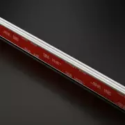 100cm selbstklebendes 3M-VHB-Schaumstoffklebeband schwarz 1,1mm dick und 12mm breit - für LED-Streifen und Profile