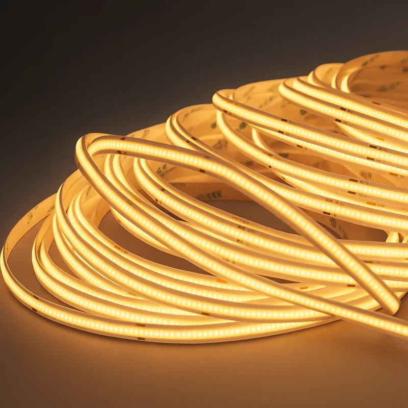 COB LED-Streifen 24V Long-Run Konstantstrom – 3000 K Warmweiß – nach Maß bis 20 m