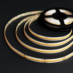 COB LED-Streifen 24V Performance – 480 LEDs/m – 2700 K Warmweiß – 127 lm/W