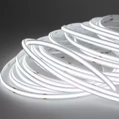 COB LED-Streifen 24V Long-Run Konstantstrom – 6300 K tageslichtweiß – Fertigung nach Maß – Länge 5,0 cm – 0,4 Watt – 34 Lumen – 24 LEDs