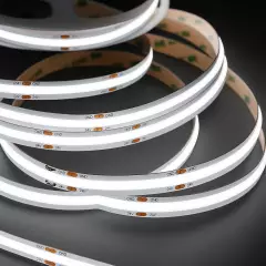 COB LED-Streifen 24V Long-Run Konstantstrom – 6300 K tageslichtweiß – Fertigung nach Maß – Länge 5,0 cm – 0,4 Watt – 34 Lumen – 24 LEDs