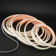 COB LED-Streifen 230 V - diffus - 7000 K tageslichtweiß - IP65 - Fertigung nach Maß – Länge 10,0 cm – 1,2 Watt – 71 Lumen – 48 LEDs