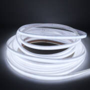 COB LED-Streifen 230 V - diffus - 7000 K tageslichtweiß - IP65 - Fertigung nach Maß – Länge 10,0 cm – 1,2 Watt – 71 Lumen – 48 LEDs