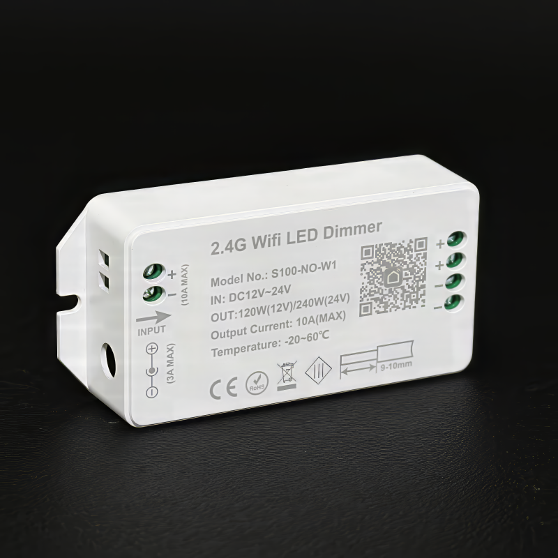 Smart-Home LED-Dimmer WIFI/WLAN für SmartLife / Tuya – direkt ohne Gateway – 24V 10A (240W)