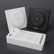 2in1 LED-Dimmer & magnetische Fernbedienung - SET | für 24VDC einfarbige und CCT LEDs