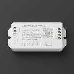 Smart-Home CCT-Dimmer Controller WIFI WLAN für SmartLife / Tuya – direkt ohne Gateway – 24V 10A (240W)