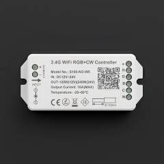 Smart-Home RGB&CCT-Dimmer Controller WIFI WLAN für SmartLife  Tuya – direkt ohne Gateway – 24V 10A (240W)