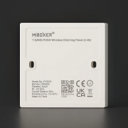Funk Push-Taster 1-fach superflach | Wandpanel | für 2.4 GHz MiBoxer-Dimmer