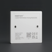 Funk Push-Taster 2-fach superflach | Wandpanel | für 2.4 GHz MiBoxer-Dimmer