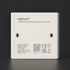 230V Einbau LED-Dimmer TRIAC & Funk Push-Taster im SET