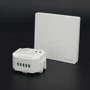 230V Einbau LED-Dimmer TRIAC & Funk Push-Taster im SET