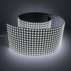 COB LED Sheet Backlight/Backlit Module 24V flexibel (Small-Cut) | Flächenlicht für Hintergrundbeleuchtung | Tageslichtweiß | CRI95 | nach Maß bis 800 cm