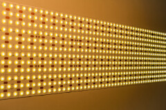COB LED Sheet Backlight/Backlit Module 24V flexibel (Small-Cut) | Flächenlicht für Hintergrundbeleuchtung | Warmweiß | CRI93+ | nach Maß bis 800 cm