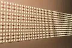 LED-Flächenlicht auf Rolle 24V – COB LED-Folie ONE flexibel | Flex LED-Sheet | Neutralweiß CRI92 | nach Maß in Breite 12 cm – Länge 1 cm – 0,1 Watt – 8 Lumen – 12 LEDs