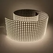 LED-Flächenlicht auf Rolle 24V – COB LED-Folie ONE flexibel | Flex LED-Sheet | Neutralweiß CRI92 | nach Maß in Breite 12 cm – Länge 1 cm – 0,1 Watt – 8 Lumen – 12 LEDs