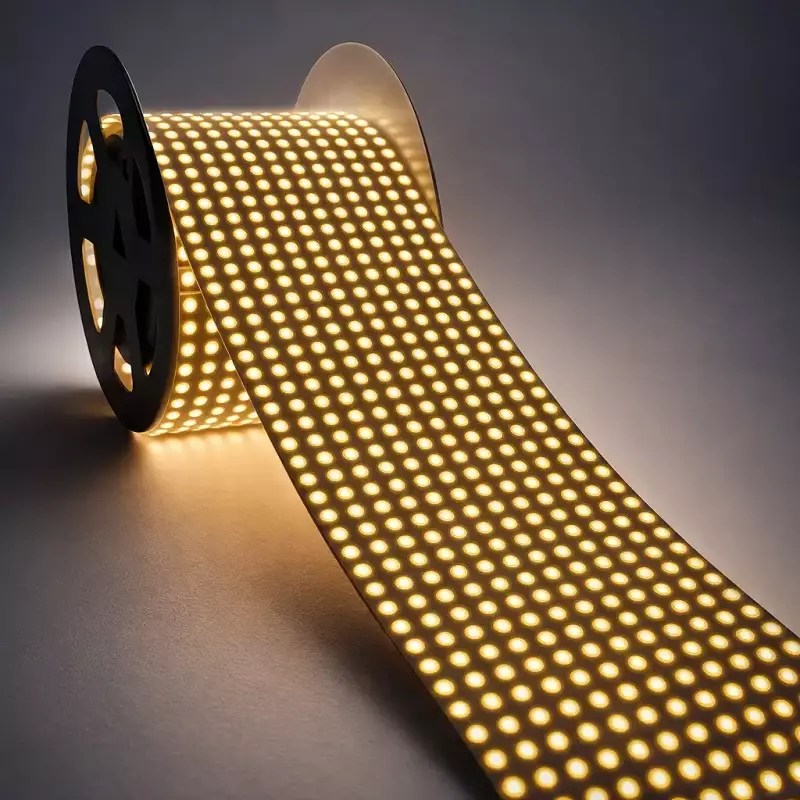 LED-Flächenlicht auf Rolle 24V – COB LED-Folie ONE flexibel | Flex LED-Sheet | Warmweiß CRI92 | nach Maß in Breite 12 cm – Länge 1 cm – 0,1 Watt – 7 Lumen – 12 LEDs