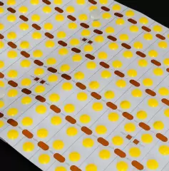 LED-Flächenlicht auf Rolle 24V – COB LED-Folie ONE flexibel | Flex LED-Sheet | Warmweiß CRI92 | nach Maß in Breite 12 cm – Länge 1 cm – 0,1 Watt – 7 Lumen – 12 LEDs