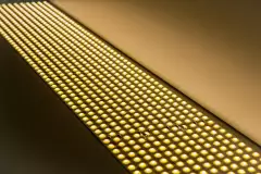 LED-Flächenlicht auf Rolle 24V – COB LED-Folie ONE flexibel | Flex LED-Sheet | Warmweiß CRI92 | nach Maß in Breite 12 cm – Länge 1 cm – 0,1 Watt – 7 Lumen – 12 LEDs