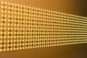 LED-Flächenlicht auf Rolle 24V – COB LED-Folie ONE flexibel | Flex LED-Sheet | Warmweiß CRI92 | nach Maß in Breite 12 cm – Länge 1 cm – 0,1 Watt – 7 Lumen – 12 LEDs