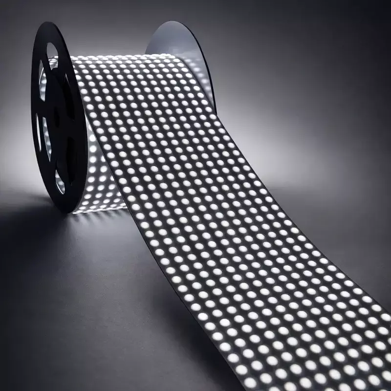LED-Flächenlicht auf Rolle 24V – COB LED-Folie ONE flexibel | Flex LED-Sheet | Tageslichtweiß CRI94+ | nach Maß in Breite 12 cm – Länge 1 cm – 0,1 Watt – 9 Lumen – 12 LEDs