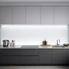 LED-Flächenlicht auf Rolle 24V – COB LED-Folie ONE flexibel | Flex LED-Sheet | Tageslichtweiß CRI94+ | nach Maß in Breite 12 cm – Länge 1 cm – 0,1 Watt – 9 Lumen – 12 LEDs