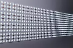 LED-Flächenlicht auf Rolle 24V – COB LED-Folie ONE flexibel | Flex LED-Sheet | Tageslichtweiß CRI94+ | nach Maß in Breite 12 cm – Länge 1 cm – 0,1 Watt – 9 Lumen – 12 LEDs