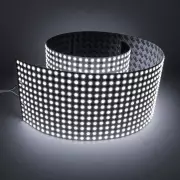 LED-Flächenlicht auf Rolle 24V – COB LED-Folie ONE flexibel | Flex LED-Sheet | Tageslichtweiß CRI94+ | nach Maß in Breite 12 cm – Länge 1 cm – 0,1 Watt – 9 Lumen – 12 LEDs