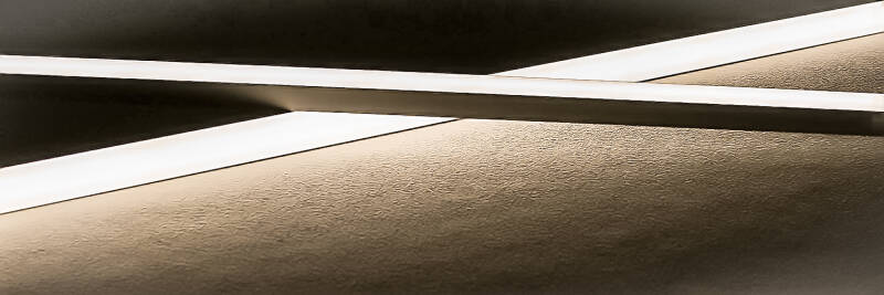 COB LED-Leuchte 230V – Lineare LED-Leiste CONNECT | Diffus dimmbar | Neutralweiß | 150° IP54