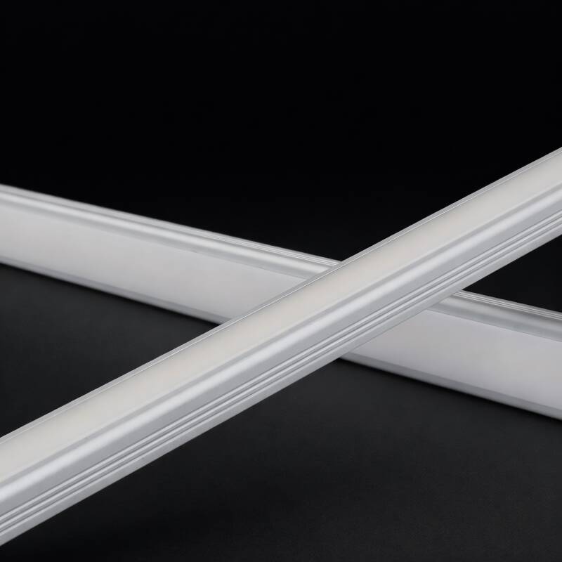 230V COB LED-Leiste linear – flache Unterbauleuchte NICE | dimmbar diffus | Tageslichtweiß | 150° wasserfest (IP54)