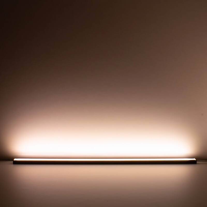 230V COB LED-Leiste linear – flache Unterbauleuchte NICE | dimmbar diffus | Warmweiß | 150° wasserfest (IP54)