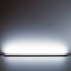 230V COB LED-Leiste linear – flache Unterbauleuchte NICE | dimmbar diffus | Tageslichtweiß | 150° wasserfest (IP54) | Maßanfertigung in Länge 15 cm – 1,3 Watt – 122 Lumen – 37 LEDs