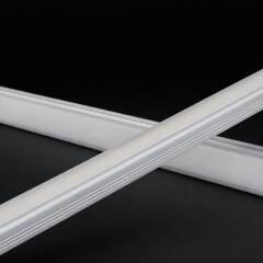 230V COB LED-Leiste linear – flache Unterbauleuchte NICE | dimmbar diffus | Tageslichtweiß | 150° wasserfest (IP54) | Maßanfertigung in Länge 15 cm – 1,3 Watt – 122 Lumen – 37 LEDs
