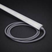 230V COB LED-Leiste linear – flache Unterbauleuchte NICE | dimmbar diffus | Tageslichtweiß | 150° wasserfest (IP54) | Maßanfertigung in Länge 15 cm – 1,3 Watt – 122 Lumen – 37 LEDs