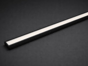 LED-Leiste 230V COB schwarz – LED-Leuchte BLACK & NICE | flach - dimmbar - diffus | Neutralweiß | 150° wasserfest (IP54)