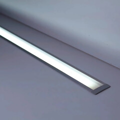 COB LED-Einbauleuchte 230V CONNECT auf Maß – Diffus | Dimmbar | Tageslichtweiß | 150° | IP54 |  – BAUSATZ