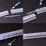 COB LED-Einbauleuchte 230V CONNECT – Diffus | Dimmbar | Neutralweiß | 150° | IP54 | nach Maß – BAUSATZ