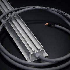 Alu Einbauprofil CONNECT-PRO – Maßanfertigung bis 200 cm – Innenmaß 21mm – Silber inkl. diffuser Abdeckung