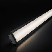 Alu Einbauprofil CONNECT-PRO – Maßanfertigung bis 200 cm – Innenmaß 21mm – Silber inkl. diffuser Abdeckung