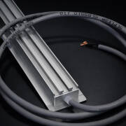 Alu Einbauprofil CONNECT-PRO – Maßanfertigung bis 200 cm – Innenmaß 21mm – Silber inkl. diffuser Abdeckung