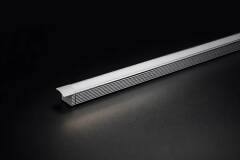 LED Alu-Einbauprofil PICO – extrem schmal (für 5mm Streifen) – Silber eloxiert & Diffus – nach Maß