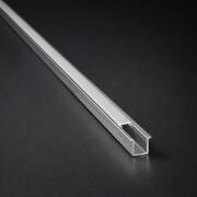 LED Alu-Einbauprofil PICO – extrem schmal (für 5mm Streifen) – Silber eloxiert & Diffus – nach Maß