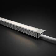 LED Alu-Einbauprofil PICO – extrem schmal (für 5mm Streifen) – Silber eloxiert & Diffus – nach Maß