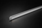 LED Alu-Einbauprofil PICO – extrem schmal (für 5mm Streifen) – Silber eloxiert & Diffus – nach Maß