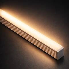 LED Alu-Aufbauprofil PICO – extrem schmal (für 5mm Streifen) – Silber eloxiert & Diffus – nach Maß