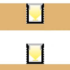 LED Alu-Aufbauprofil PICO – extrem schmal (für 5mm Streifen) – Silber eloxiert & Diffus – nach Maß