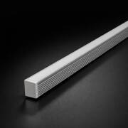 LED Alu-Aufbauprofil PICO – extrem schmal (für 5mm Streifen) – Silber eloxiert & Diffus – nach Maß