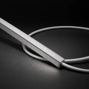 LED Alu-Aufbauprofil PICO – extrem schmal (für 5mm Streifen) – Silber eloxiert & Diffus – nach Maß